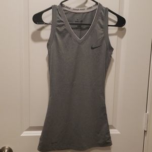 Small grey Nike dri-fit tank